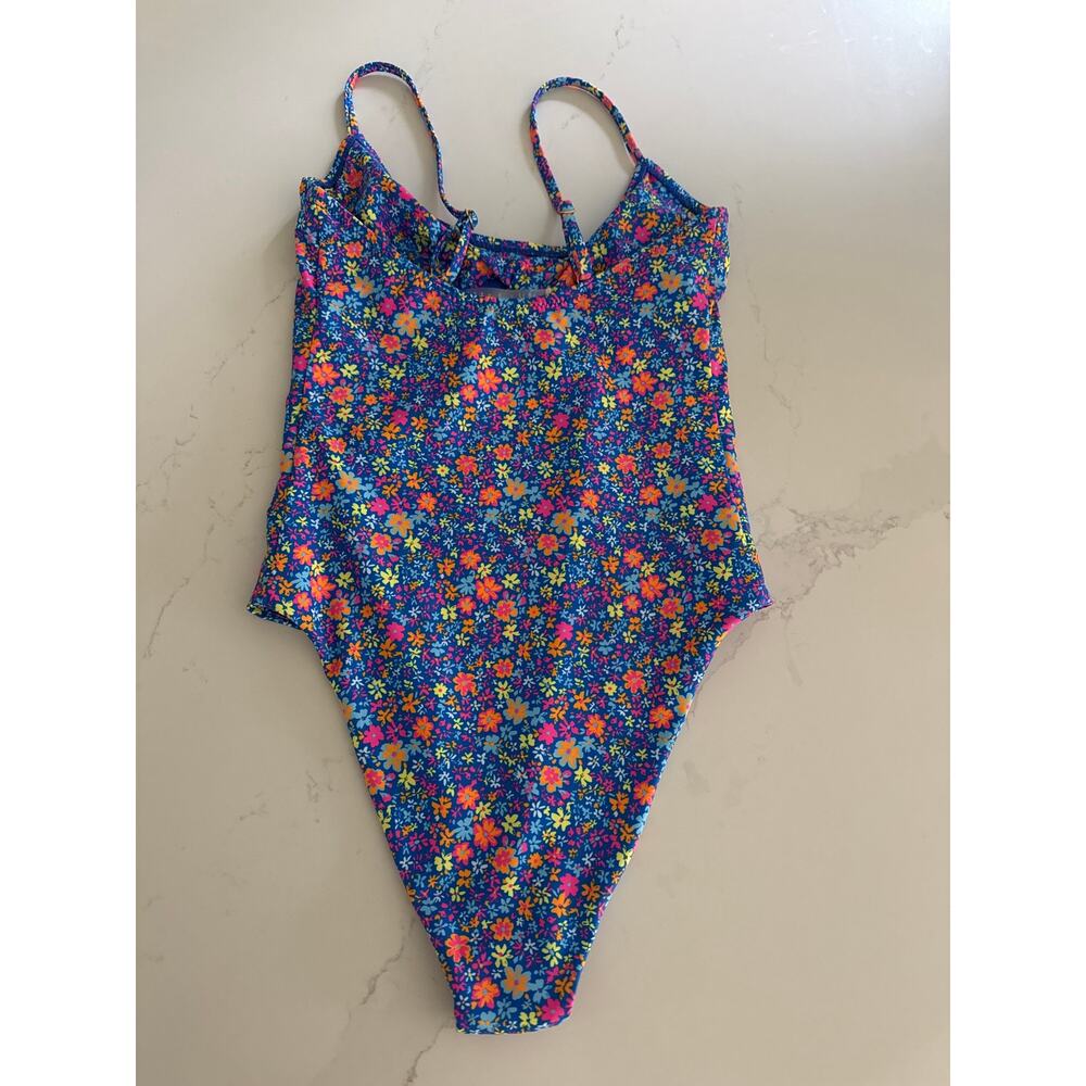 KULANI KINIS Invisible Underwire One Piece Swimsuit Electric Bloom Size Small - Picture 7 of 8
